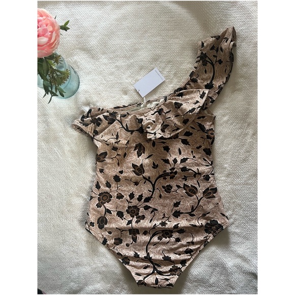 NWT. Ulla Johnson Martina Maillot One Piece Swimsuit. Sz. Small. - Picture 2 of 2